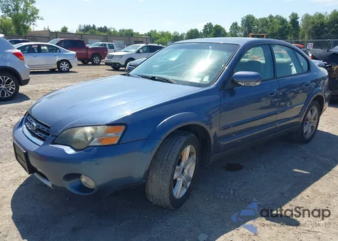 2005 Subaru Outback 3.0R from USA, damaged, VIN 4S4BL84C254219346
